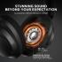 1MORE SonoFlow HC905 Active Noise Cancelling Headphones, Bluetooth Headphones with LDAC for Hi-Res Wireless Audio, 70H Playtime, Clear Calls, Preset EQ Via App - Black